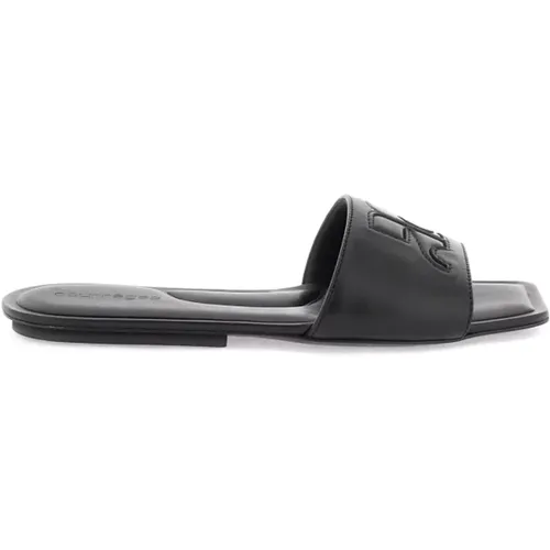 Ac slides , female, Sizes: 5 UK, 4 UK, 3 UK - Courrèges - Modalova