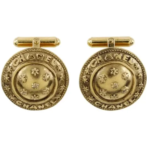 Pre-owned Jewellery, female, , Size: ONE SIZE Pre-owned Metal earrings - Chanel Vintage - Modalova