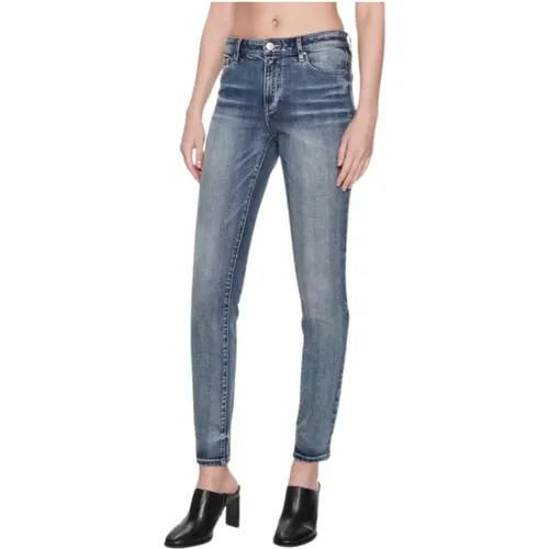 Super Skinny Jeans , male, Sizes: W24, W29, W32, W25 - Armani Exchange - Modalova