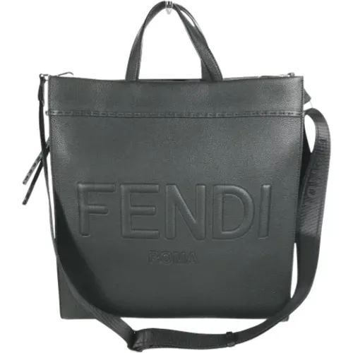 Pre-owned Tote Bags, female, , Size: ONE SIZE Pre-owned Leather fendi-bags - Fendi Vintage - Modalova