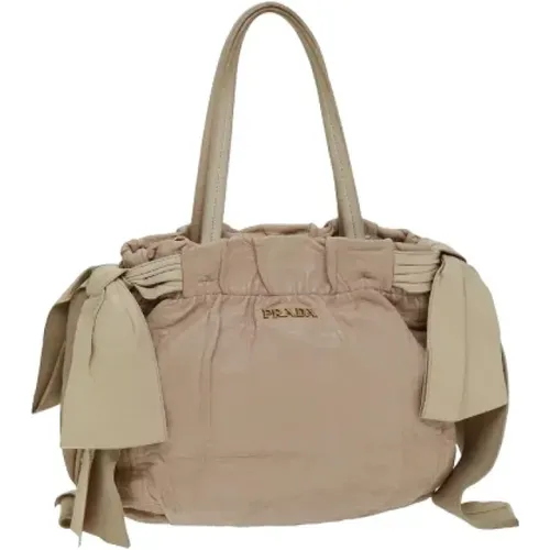 Pre-owned Tote Bags, female, , Size: ONE SIZE Pre-owned Leather prada-bags - Prada Vintage - Modalova