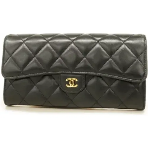 Pre-owned Wallets, female, , Size: ONE SIZE Pre-owned Leather wallets - Chanel Vintage - Modalova