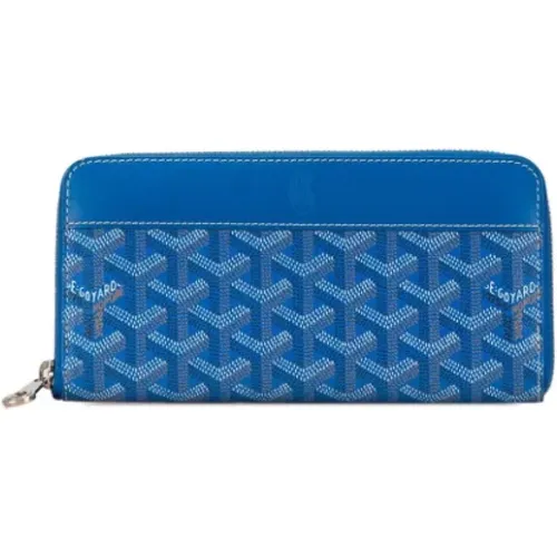 Pre-owned Wallets, female, , Size: ONE SIZE Pre-owned Leather wallets - Goyard Vintage - Modalova