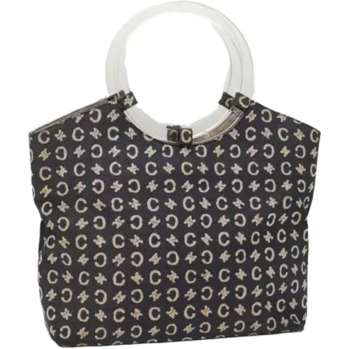 Pre-owned Tote Bags, female, , Size: ONE SIZE Pre-owned Canvas handbags - Celine Vintage - Modalova