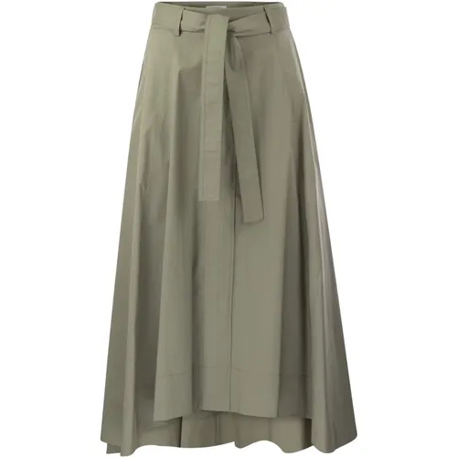 Midi Skirts , Damen, Größe: XS - PESERICO - Modalova