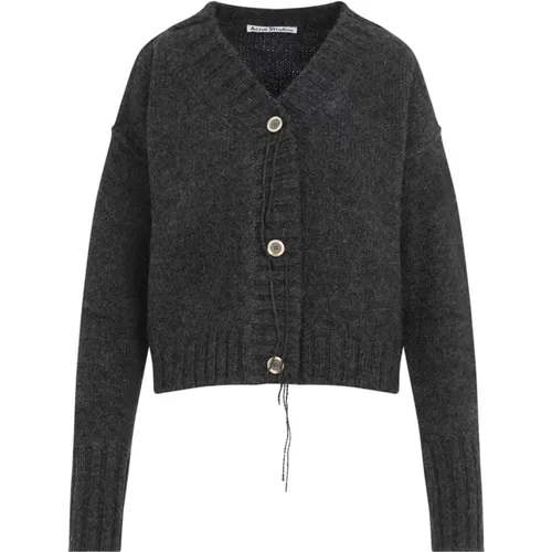 Grauer Pullover für Frauen Aw24 , Damen, Größe: XS - Acne Studios - Modalova