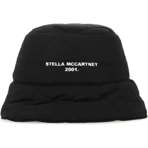 Hats, unisex, , Size: 57 CM Quilted Eco Nylon Hat - Stylish and Warm - Stella Mccartney - Modalova