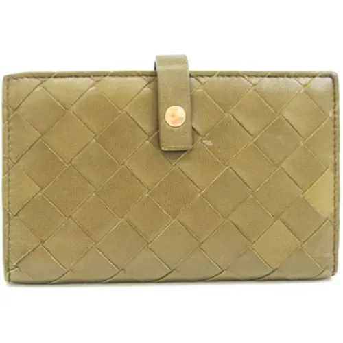 Pre-owned Wallets, female, , Size: ONE SIZE Pre-owned Leather wallets - Bottega Veneta Vintage - Modalova