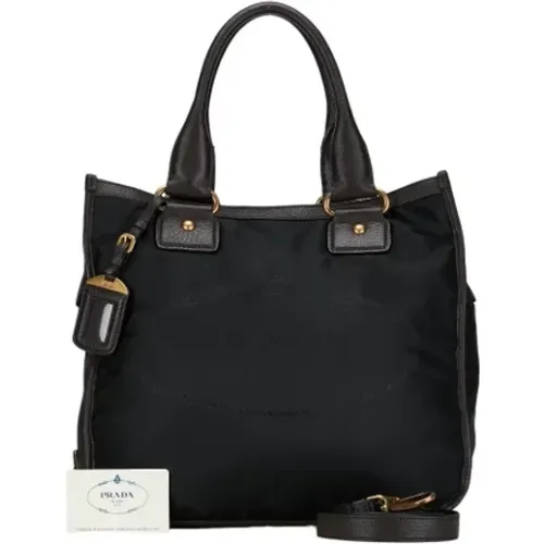 Pre-owned Tote Bags, female, , Size: ONE SIZE Pre-owned Nylon balenciaga-bags - Prada Vintage - Modalova