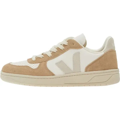 Extra White Natural Sahara Sneakers , male, Sizes: 7 UK, 5 UK, 3 UK, 6 UK - Veja - Modalova