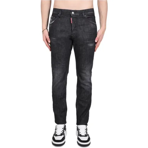 Stylish Denim Jeans with Closure , male, Sizes: 2XL, L, M, XL, XS, S - Dsquared2 - Modalova