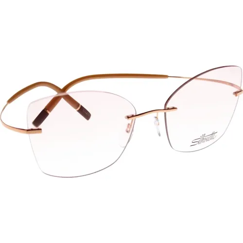 Iconic Prescription Glasses with 3-Year Warranty , female, Sizes: 56 MM - Silhouette - Modalova