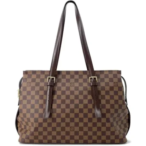 Pre-owned Tote Bags, female, , Size: ONE SIZE Pre-owned Canvas louis-vuitton-bags - Louis Vuitton Vintage - Modalova