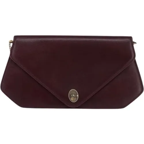 Pre-owned Clutches, female, , Size: ONE SIZE Pre-owned Leather Clutch - Dior Vintage - Modalova