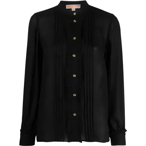 Rfl button down blouse , female, Sizes: L, XL, M, XS, S - Michael Kors - Modalova