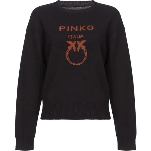 Stylish Sweaters Collection , female, Sizes: XS, M, L, S - pinko - Modalova