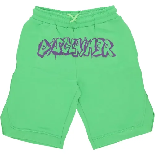 Logo Shorts Leichte Baumwolle Boden , Herren, Größe: S - Disclaimer - Modalova