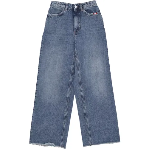 Gebrauchte Geschnittene Denim Jeans für Frauen - Amish - Modalova