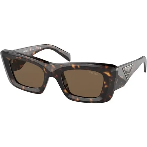 Dark Frame Sunglasses , female, Sizes: 50 MM - Prada - Modalova