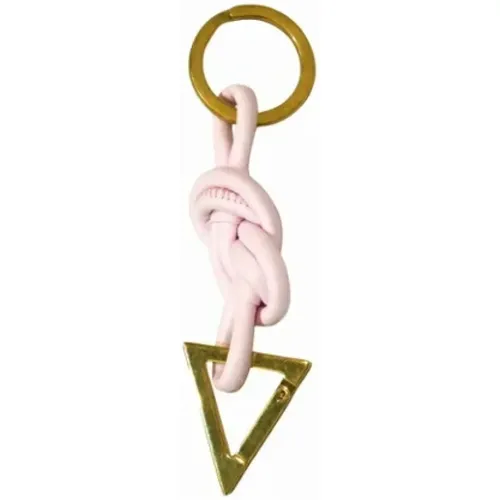 Pre-owned Accessories, female, , Size: ONE SIZE Pre-owned Metal key-holders - Bottega Veneta Vintage - Modalova