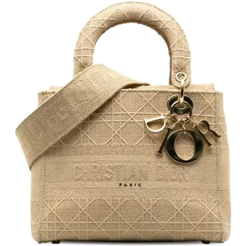 Pre-owned Canvas dior-bags , female, Sizes: ONE SIZE - Dior Vintage - Modalova