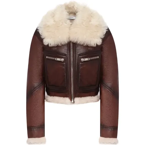 Leather Jacket for Women , female, Sizes: 2XS - Givenchy - Modalova