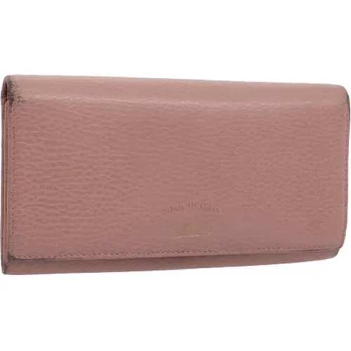 Pre-owned Wallets, female, , Size: ONE SIZE Pre-owned Leather wallets - Gucci Vintage - Modalova