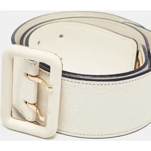 Pre-owned Leather belts , female, Sizes: ONE SIZE - Louis Vuitton Vintage - Modalova