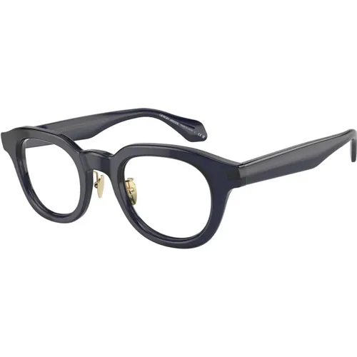 Modische Brille Ar7253 in Blau , unisex, Größe: 47 MM - Giorgio Armani - Modalova