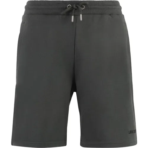 Dallas Baumwoll-Fleece-Shorts , Herren, Größe: M - Les Deux - Modalova