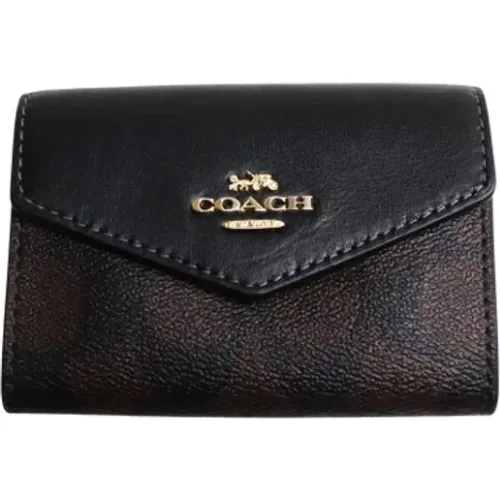 Pre-owned Wallets, female, , Size: ONE SIZE Pre-owned Leather wallets - Coach Pre-owned - Modalova