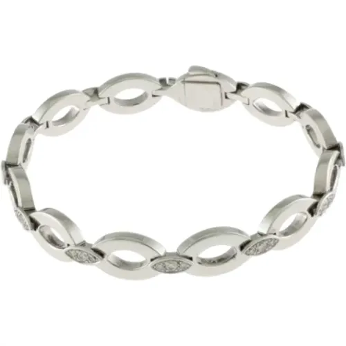 Pre-owned Jewellery, female, , Size: ONE SIZE Pre-owned White Gold bracelets - Cartier Vintage - Modalova