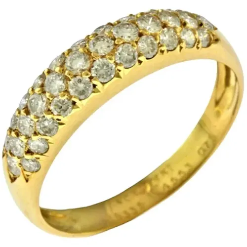 Pre-owned Jewellery, female, , Size: ONE SIZE Pre-owned Gold rings - Van Cleef & Arpels Pre-owned - Modalova