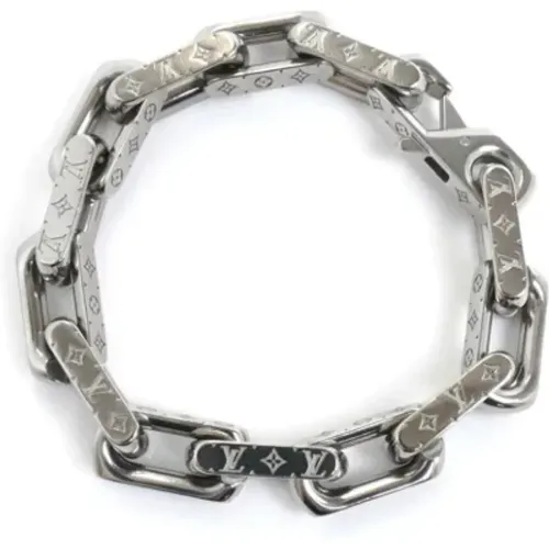 Pre-owned Jewellery, female, , Size: ONE SIZE Pre-owned Stainless Steel bracelets - Louis Vuitton Vintage - Modalova