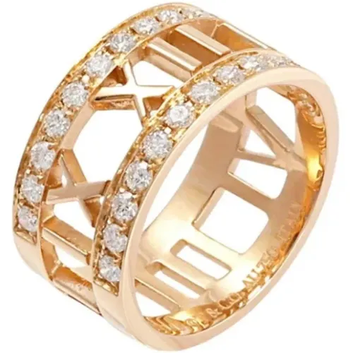 Pre-owned Jewellery, female, , Size: ONE SIZE Pre-owned Rose Gold rings - Tiffany & Co. Pre-owned - Modalova