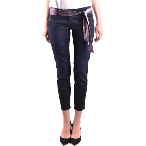 Slim Fit Navy Jeans , female, Sizes: W27 - Jacob Cohën - Modalova