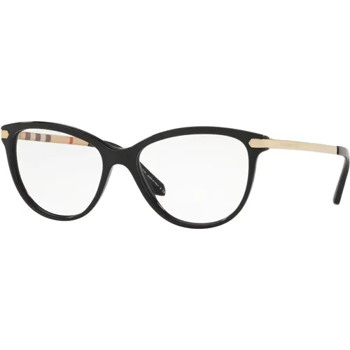Schwarze Brillengestelle , Damen, Größe: 54 MM - Burberry - Modalova