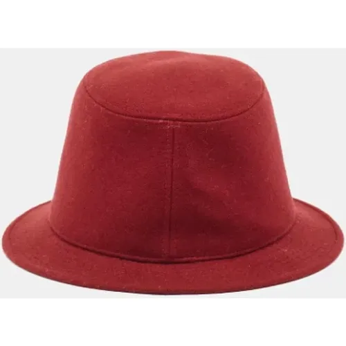 Pre-owned Cashmere hats , female, Sizes: ONE SIZE - Hermès Vintage - Modalova