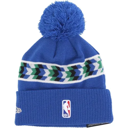 Beanies, male, , Size: ONE SIZE Milwaukee Bucks Pom Pom Beanie Hat - new era - Modalova