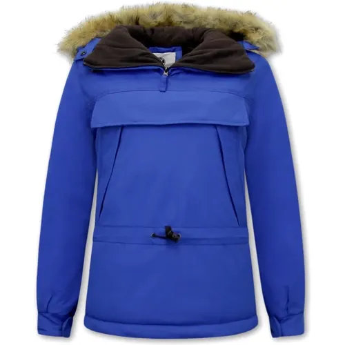 Kurze Parka Jacke für Frauen - 8691 , Damen, Größe: XS - Matogla - Modalova