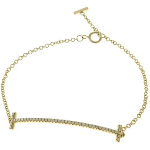 Pre-owned Jewellery, female, , Size: ONE SIZE Pre-owned Gold bracelets - Tiffany & Co. Pre-owned - Modalova