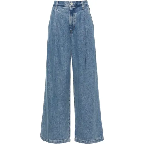 Wide Leg Denim Trousers , female, Sizes: W23, W25, W24, W26 - Agolde - Modalova