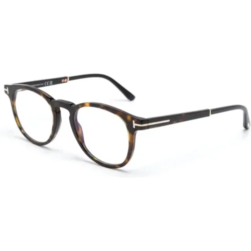 Glasses, unisex, , Size: 49 MM /Havana Optical Frame Stylish and Versatile - Tom Ford - Modalova