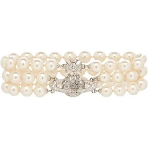Perlen Orb Kristall Armband - Vivienne Westwood - Modalova