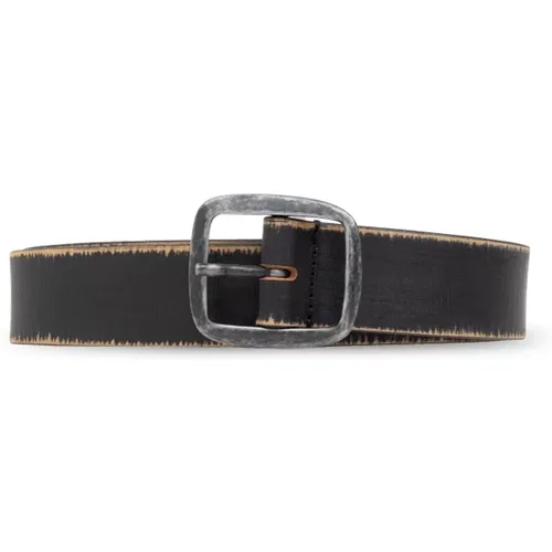 Belts, male, , Size: 80 CM Leather belt - Dsquared2 - Modalova