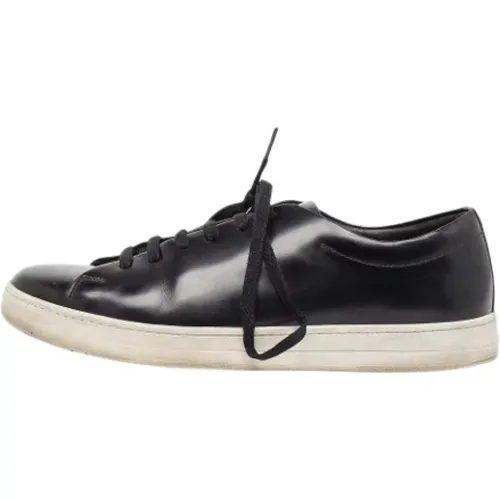 Pre-owned Sneakers, male, , Size: 9 US Pre-owned Leather sneakers - Prada Vintage - Modalova