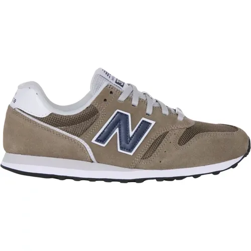 Casual Olive Sneakers for Men , male, Sizes: 7 1/2 UK - New Balance - Modalova