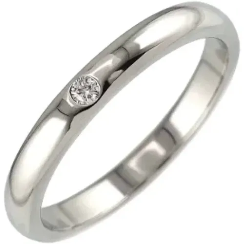 Pre-owned Jewellery, female, , Size: ONE SIZE Pre-owned Platinum rings - Tiffany & Co. Pre-owned - Modalova