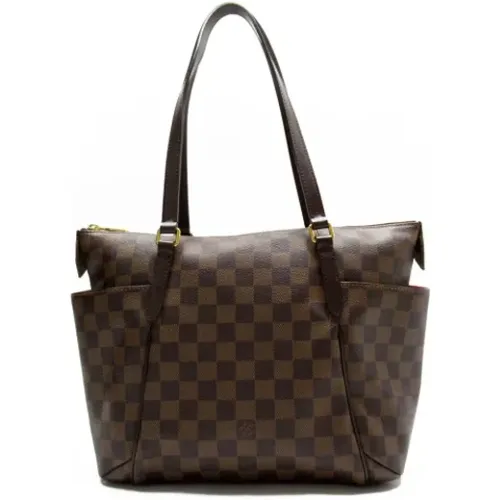 Pre-owned Tote Bags, female, , Size: ONE SIZE Pre-owned Canvas louis-vuitton-bags - Louis Vuitton Vintage - Modalova