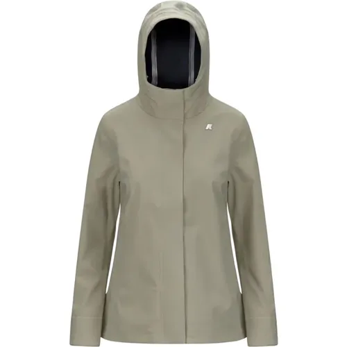 Rain Jackets, female, , Size: S Waterproof Windproof Jacket - K-way - Modalova